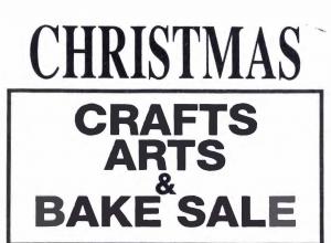 Christmas Craft Sale